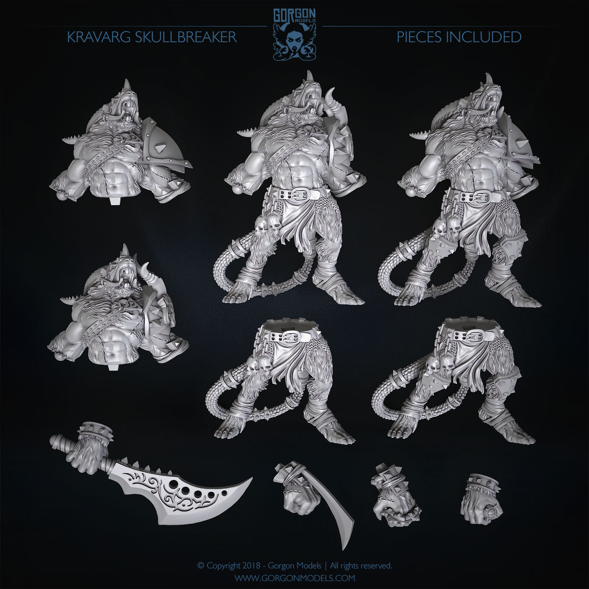 Kravarg Skullbreaker - STL Personal Use License - Image 10
